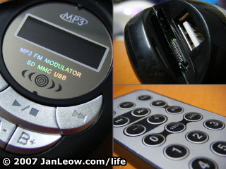 Red Fox MP3 player FM Modulator