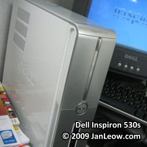 Dell Inspiron 530s Slim Tower Casing View