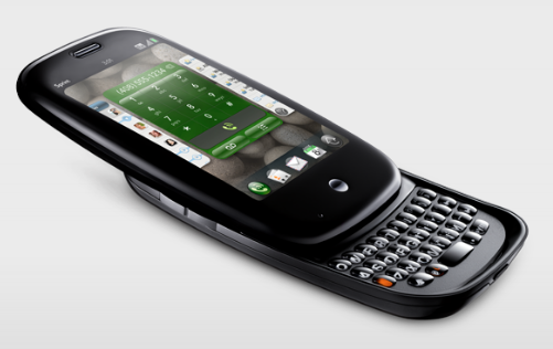 The Palm Pre with the full qwerty keyboard slide out