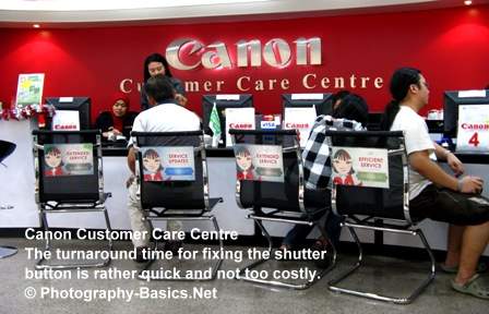 Canon customer care centre