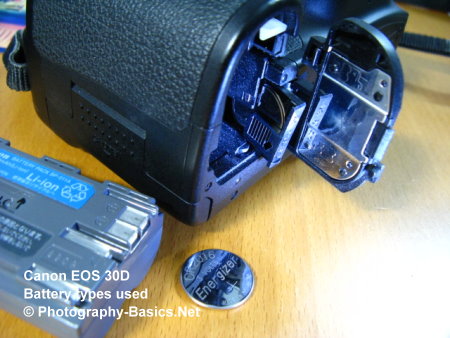 Canon EOS 30D battery