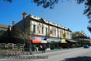 Frementle, Australia Using two point perspective to capture this building in Frementle, Australia.